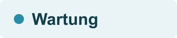 Wartung