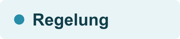 Regelung